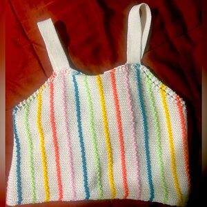 Zara Little girl knit top